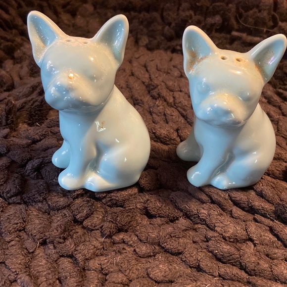 Kitchen Vintage French Bulldog Salt Pepper Shakers Poshmark